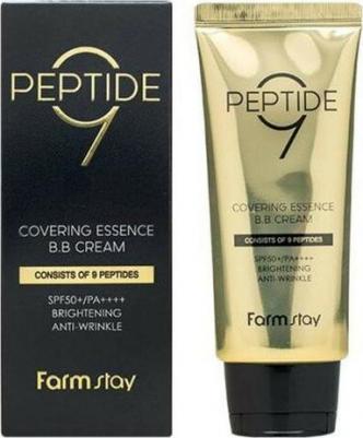 Омолаживающий ББ крем с комплексом из 9 пептидов, 50мл, Peptide9 Covering Essence B.B Cream, 50g – фото 8