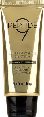 Омолаживающий ББ крем с комплексом из 9 пептидов, 50мл, Peptide9 Covering Essence B.B Cream, 50g – фото 14
