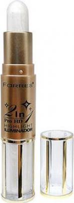 Хайлайтер для лица 2 в 1 "Highlight Illuminador" молочный тон 01 – фото 1