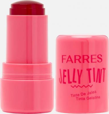 Румяна для лица и для губ стойкие тинт желе, тон 103 коралл