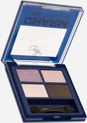 Тени для век Magic Charm палетка 4 цвета невесомые тон 04, 4г