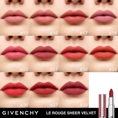 Губная помада матовая Le Rouge Sheer Velvet 10 бежевый нюд 3,4 г – фото 1