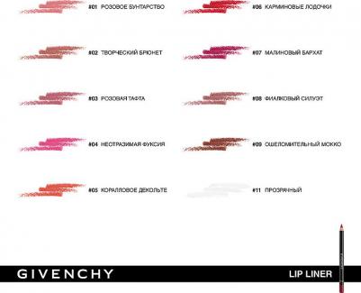Lip Liner Водостойкий карандаш для контура губ 3 розовая тафта – фото 6