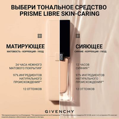 Тональные средства Ухаживающее матирующее тональное средство Prisme Libre Skin-Caring Matte – фото 7
