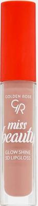 Блеск для губ MISS BEAUTY GLOW SHINE 3D LIPGLOSS 4.5 мл