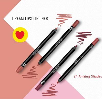 GR Карандаш д/губ DREAM LIPS LIPLINER №521 – фото 15