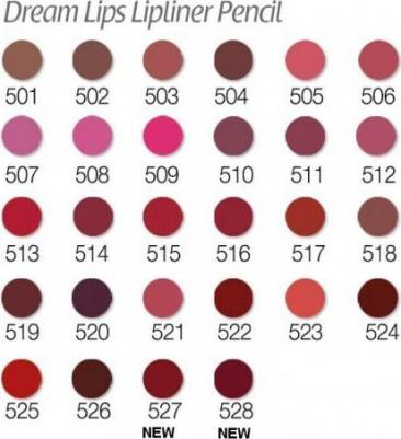 Карандаш для губ DREAM LIPS LIPLINER №511 – фото 4
