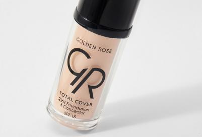 Крем для лица тональный корректор SPF15 TOTAL COVER 2in1 FOUNDATION & CONCEALER 30 мл 8691190963613 – фото 4