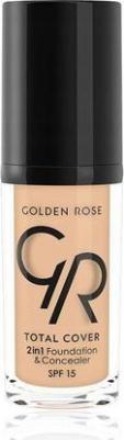 Крем для лица тональный корректор SPF15 TOTAL COVER 2in1 FOUNDATION & CONCEALER 30 мл – фото 9