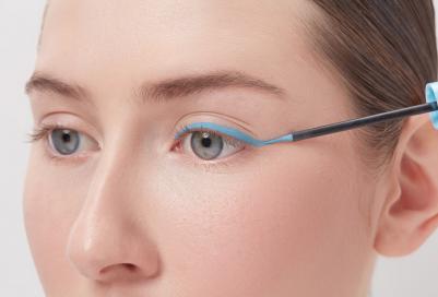 Подводка для глаз Flash Liner Colored тон 03 sky blue небесно-голубой – фото 4