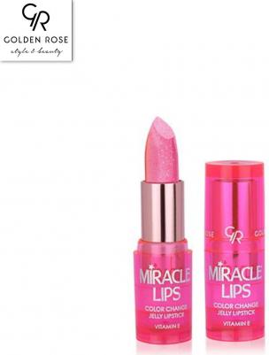 Помады Гелевая помада для губ MIRACLE LIPS COLOR CHANGE JELLY LIPSTICK 8691190516680