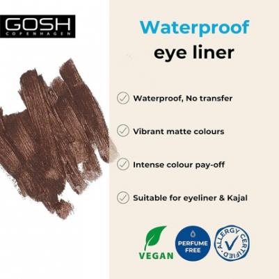 Матовая подводка для глаз, цвет chocolate brown, 1,2 гр – фото 4