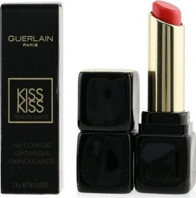 Помада для губ Kisskiss Tender матовая, Sexy Coral, №520, 2,8 г – фото 2