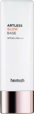 База под макияж с эффектом сияния Artless Glow Base SPF50+/PA+++, 40 мл, розовая – фото 4