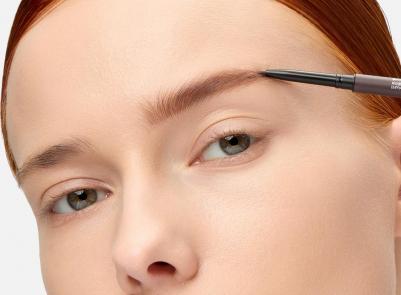 Карандаш для бровей Вандер Дроуинг Скинни, 02 темно-коричневый / Wonder Drawing Skinny Eye Brow Dark Brown 5 г – фото 5