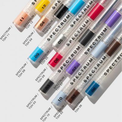 Карандаш для глаз SPECTRUM автоматический гелевый стойкий, тон 01 – фото 2