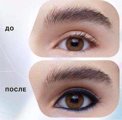 Карандаш для глаз SPECTRUM автоматический гелевый стойкий, тон 01 – фото 17