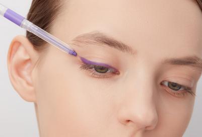 Карандаш для глаз SPECTRUM автоматический гелевый стойкий, тон 07 – фото 4