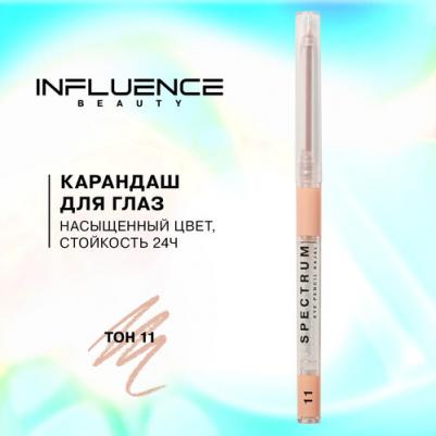 Карандаш для глаз SPECTRUM автоматический гелевый стойкий, тон 11 – фото 3