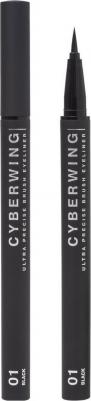 Подводка для глаз Cyberwing с ультратонкой кистью, №01, 0,5 мл – фото 3