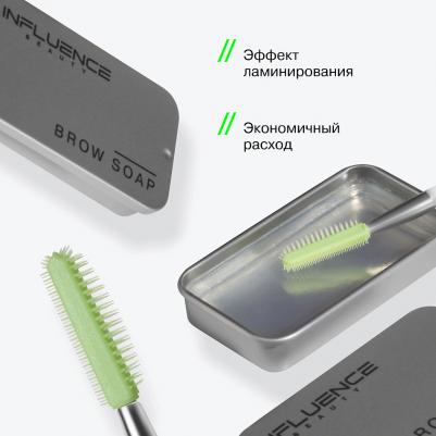 Средство для фиксации бровей BROW ROBOT с силиконовой щеточкой – фото 9