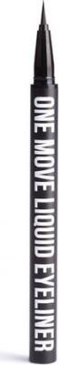 Подводка-фломастер для водостойких стрелок ONE MOVE LIQUID EYELINER 01 – фото 2