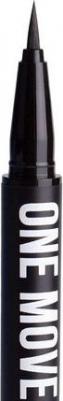 Подводка-фломастер для водостойких стрелок ONE MOVE LIQUID EYELINER 01 – фото 5