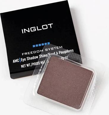 Тени для век матовая основа сияющие частицы Freedom System Eye Shadow DS №460 – фото 6