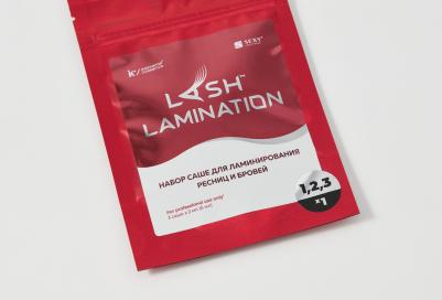 Набор составов для ламинирования ресниц и бровей в саше SEXY LAMINATION – фото 3