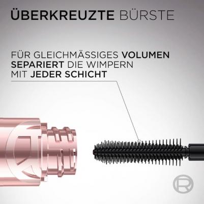 Смываемая удлиняющая и придающая объем тушь для ресниц с возможностью наращивания – фото 2