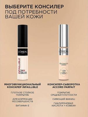 Стойкий мультифункциональный консилер Infaillible, оттенок 327, темно-бежевый, 11 мл – фото 17