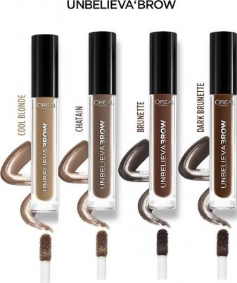 Стойкий тинт для бровей Unbelieva Brow, водостойкий, Оттенок 107, Холодный брюнет – фото 6