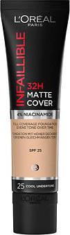 Тональный крем Ультраматирующий Infaillible 32H Matte SPF 25 30мл