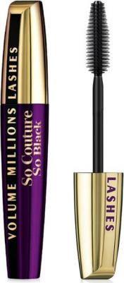 Тушь для ресниц "Объем миллиона ресниц От Кутюр", для объема и разделения, черная, 9,5 мл – фото 4