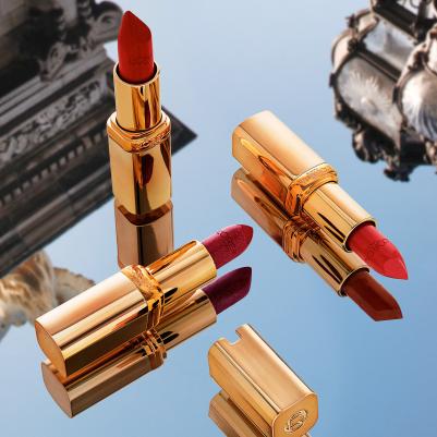 Увлажняющая помада для губ "Color Riche" оттенок 129 "Виноградный Монмартр" – фото 5