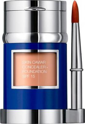 Skin Caviar Concealer Foundation Тональный крем и корректор с экстрактом икры SPF15 Медово-бежевый