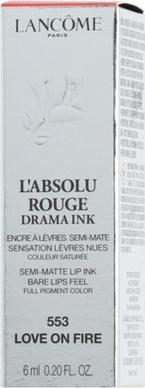 Жидкая матовая помада для губ L'Absolu Rouge Drama Ink – фото 1