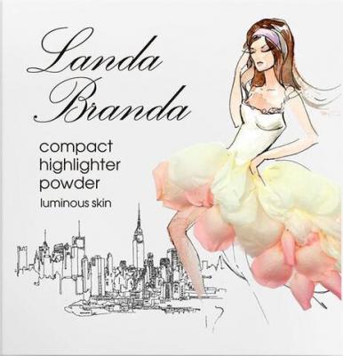 Компактная пудра-хайлайтер "Сияющая кожа" pink pearls, тон 52 – фото 5