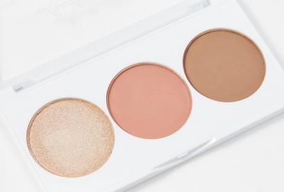 Палетка для контуринга лица Трио Sunny Day тон 92 – фото 8