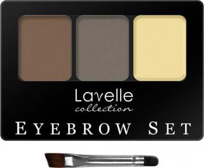 Набор для бровей (тени_воск) BS-01 тон 02 21,5г – фото 4