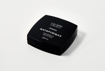 пудра для лица PD-14 компактная матирующая тон 04 золотисто-бежевый 53г – фото 2