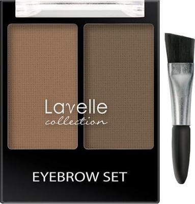 Тени для бровей набор двухцветный Eyebrow Set – фото 4