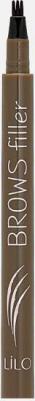Карандаш для бровей Лайнер Brows filler тон 73 темно-коричневый