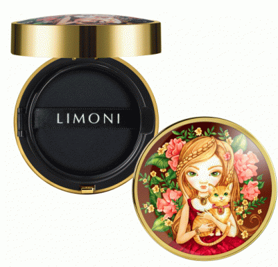 Кушон Тональный флюид All Stay Cover Cushion SPF 35 / PA++ Animal Princess 01 Light
