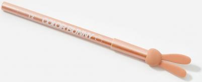 Карандаш для глаз гелевый Color Bunny, тон 12 розово-золотой – фото 1