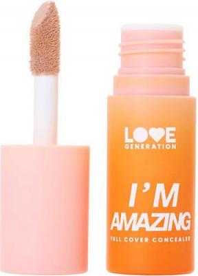 Консилер для лица перекрывающий I'm Amazing, тон 02 холодный бежевый