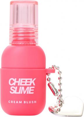Румяна для лица кремовые Cheek Slime, тон 02 розовый – фото 6