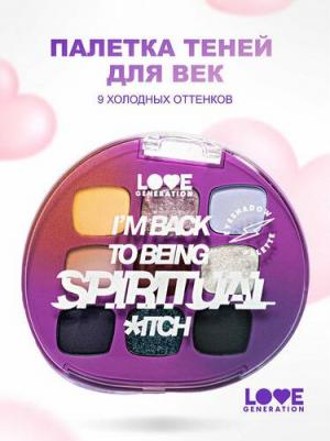 Тени для век Палетка теней для век I’m back to being spiritual *itch – фото 5