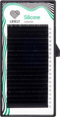Черные ресницы "Silicone" 0,07/D 8мм (20 линий) – фото 2