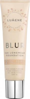 Устойчивый тональный крем Blur 16 часов SPF 15, 2 Soft Honey, 30мл – фото 4